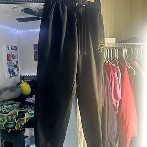 Men’s Black SikSilk Messi Sweatpants/Joggers